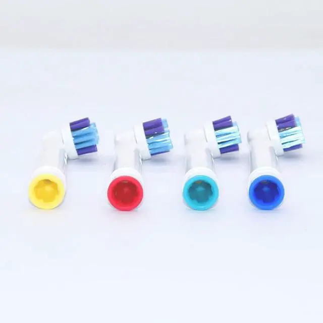 Alt view image 7 of 7 - Replacement Toothbrush Heads for Oral-B, 4 Pack Replacement Heads Compatible with Oral B Braun Electric Toothbrush, 1 Count (Pack of 4)