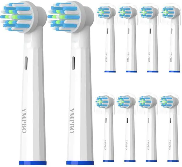 Main image of Replacement Heads Compatible with Oral B Braun Electric Toothbrush, EB50