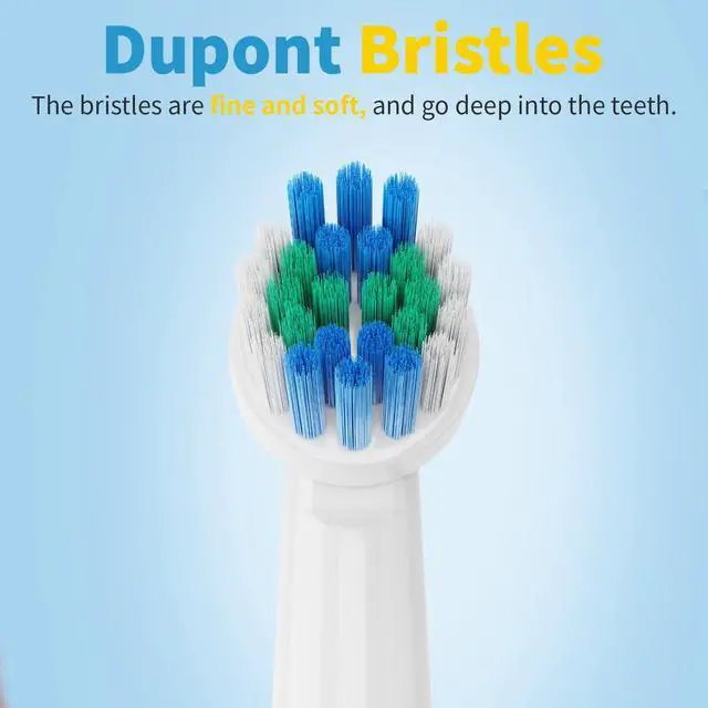 Alt view image 4 of 7 - 8 Pack Replacement Toothbrush Head Compatible with Oral B Toothbrush (Premium Packaging)