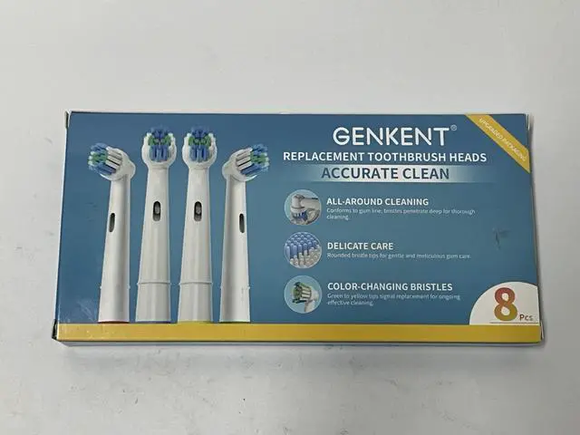 Alt view image 7 of 7 - 8 Pack Replacement Toothbrush Head Compatible with Oral B Toothbrush (Premium Packaging)