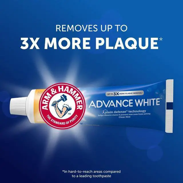 Alt view image 4 of 5 - Advance White Baking Soda & Peroxide Toothpaste, Extreme Whitening 4.3 oz