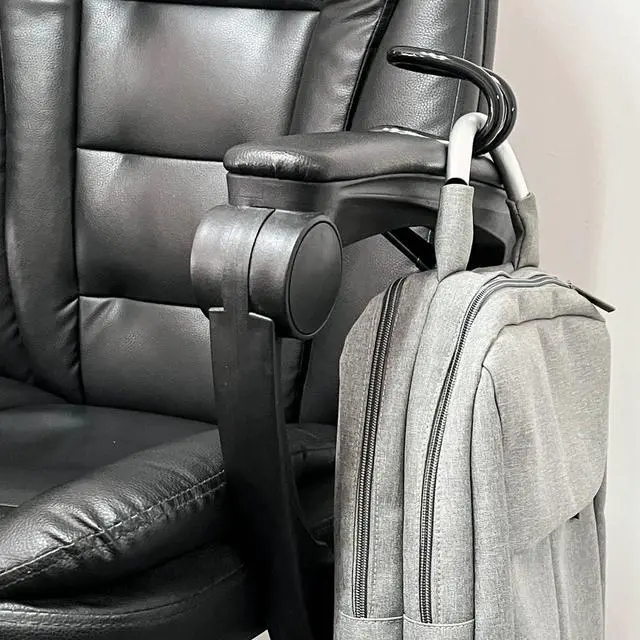 Alt view image 7 of 7 - Adjustable S Shape Purse Hook for Chair Handbag Hanger for Chair Bag Holder Hanger Various Heavy Items Hook fit Most Office Chair,Camping Chair,Zero Gravity Chair,Beach Chair