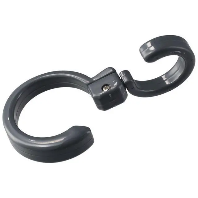 Alt view image 7 of 7 - Multifunctional Plastic Swivel Foldable Hook Portable Rotate S Hook Hanger