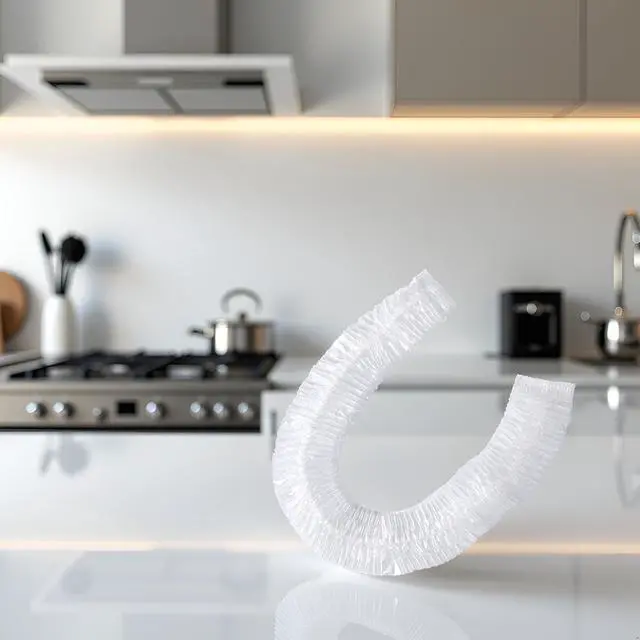 Alt view image 3 of 7 - 10Pcs Thickened Disposable Dust Cover,Elastic Household Kitchen Appliance Universal Dustproof Protective Cover,Clear Kitchen Appliance Covers,Appliance Covers, Pressure Cooker Parts and Accessories