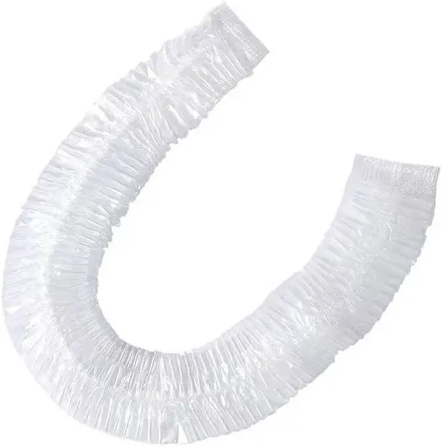 Alt view image 3 of 7 - 10Pcs Clear Thickened Disposable Dust Cover,Clear Kitchen Appliance Covers,Elastic Household Kitchen Appliance Universal Dustproof Protective Cover,for Toaster Oven Blender Pressure Cooker Accessories