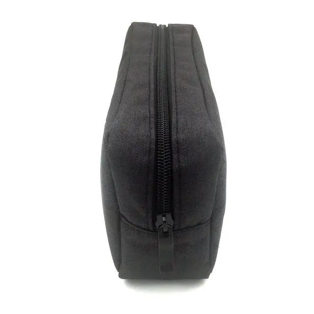 Alt view image 5 of 7 - Universal Electronics/Accessories Soft Carrying Case Bag, Durable & Light-weight,Suitable for Out-going, Business, Travel and Cosmetics Kit (Big-Black)
