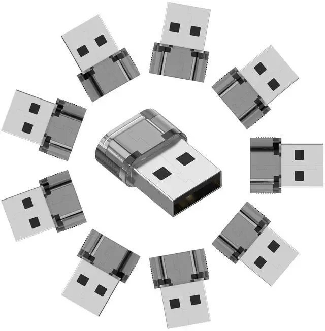Main image of USB-A to USB-C Adapter 10 Pack, USBC Female to A Male OTG Charger, USB to USBC Converter for iPhone 15 Plus Pro Max/Apple Watch Ultra iWatch/AirPods/iPad Air/Car/Galaxy S24 S23 S22 Ultra
