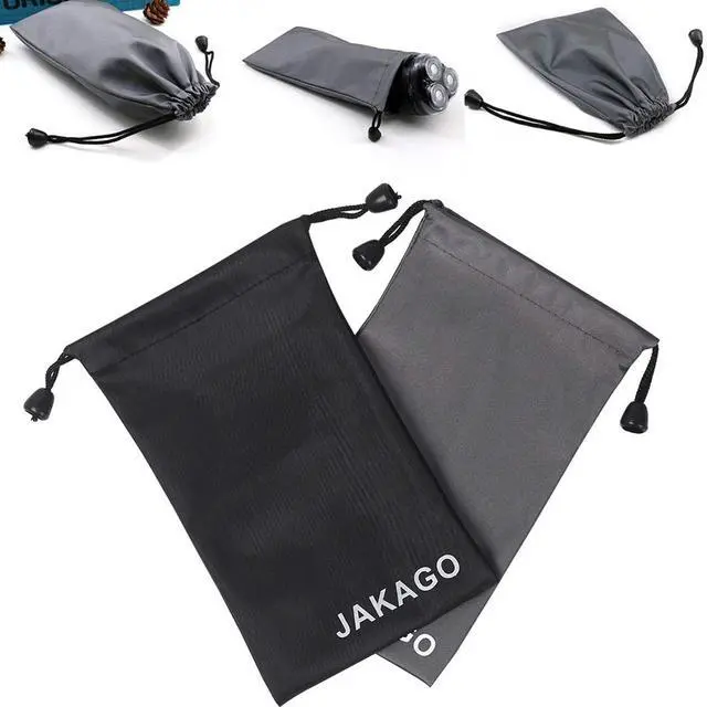 Alt view image 3 of 7 - 2 Pack Cell Phone Storage Bag Soft Microfiber Glasses Sleeve Pouch Waterproof Sunglasses Bag Electronic Gadgets Case Cover With Drawstring Closure