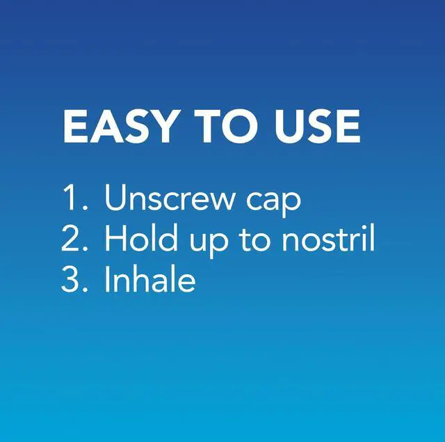 Alt view image 3 of 7 - VapoInhaler, On-the-Go Portable Nasal Inhaler, Non-Medicated, With Refreshing Vicks Vapors, Menthol Scent , 2 Scented Sticks