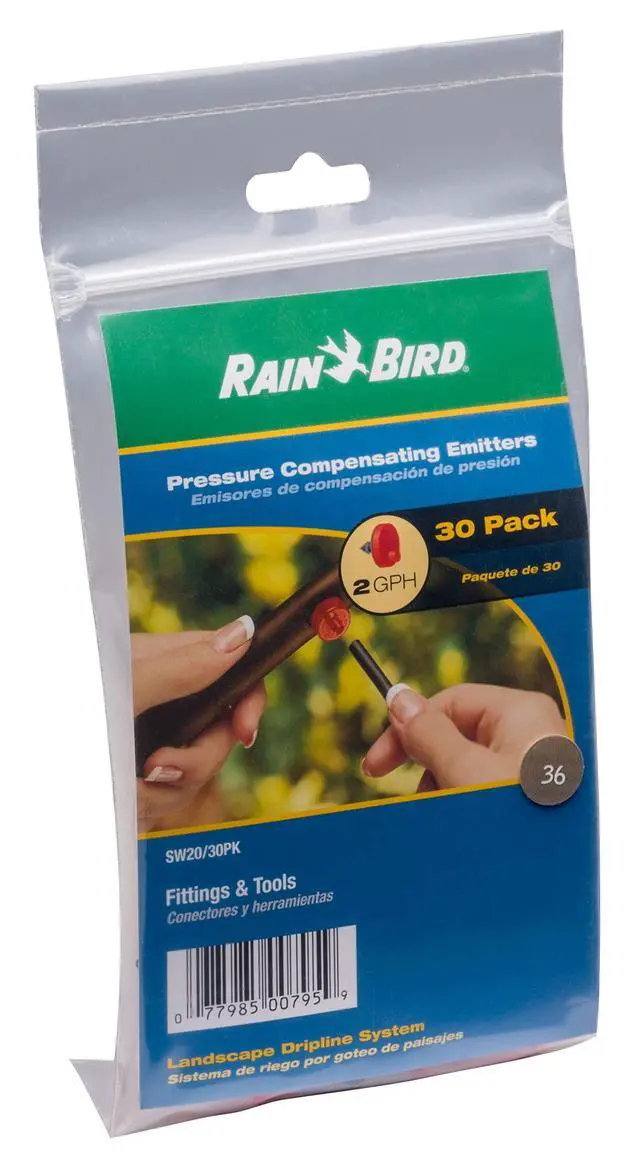 Alt view image 6 of 6 - SW20-30PS Drip Emitter, 1/4", 30-Pack