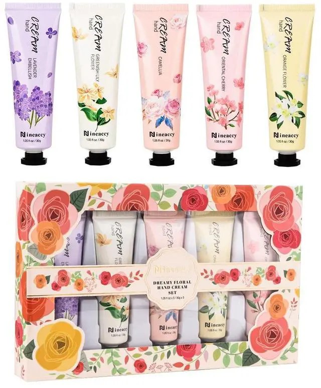 Alt view image 4 of 7 - Hand Cream Gift Set - Relieve Extremely Dry Hands, Women's Hand Cream Travel Set, an easy-to-absorb hand cream to relieve dry discomfort after washing your hands.