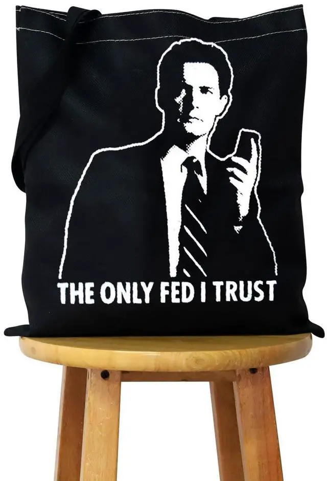 Main image of 90s TV Show Merchandise Sheriffs Department Tote Bag TV Inspired Shopping Bag (THE ONLY T)
