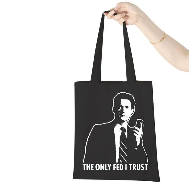 Alt view image 7 of 7 - 90s TV Show Merchandise Sheriffs Department Tote Bag TV Inspired Shopping Bag (THE ONLY T)