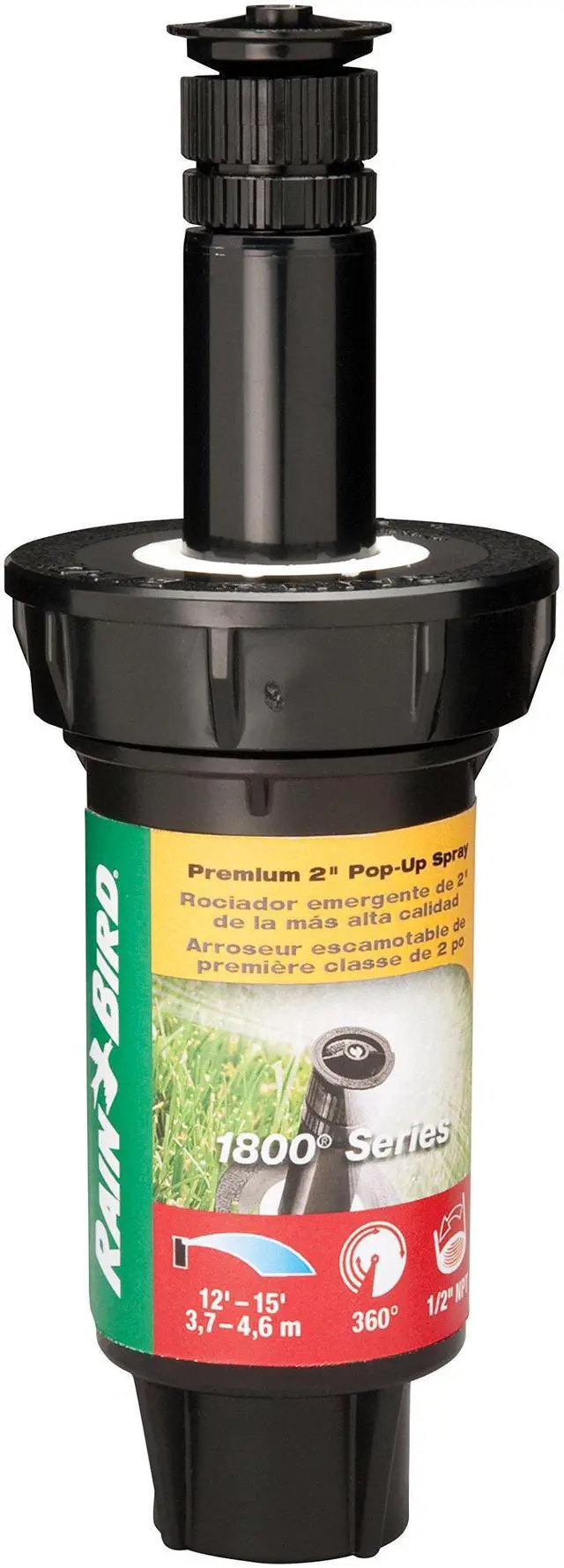 Main image of 1802VAN Professional Pop-Up Sprinkler, Full Circle, 8-15 Feet, 2"