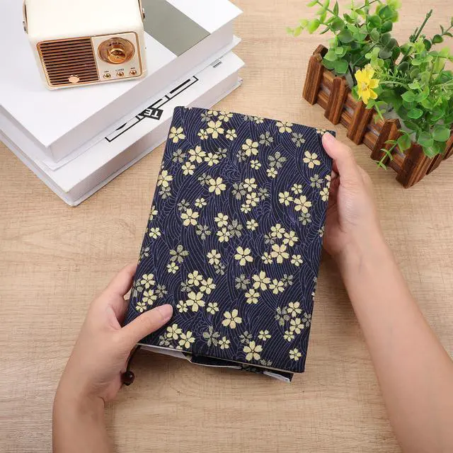 Alt view image 3 of 7 - Book Covers for Paperbacks,Book Cover Protector Adjustable Fabric Fit A5 Size 5.5x8.2 Inch Paperbacks for Hardcover Softcover Novels Protection