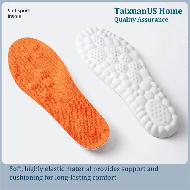 Alt view image 4 of 6 - Insoles for Men Women Cloud Feel Shoe Insoles with Arch Support (6.5-10) | Cloud-feel Insoles,Soft and Comfort,Anti-Fatigue,Shock Absorption,Relieve Foot Pain,Stepper Insoles,Plantar Fasciitis Relief