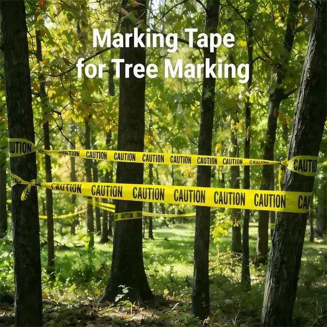 Alt view image 4 of 7 - 1 Roll Premium Yellow Caution Tape, 3 Inch x 1000FT Halloween Decor | Bright Hazard Tape with Bold Black Text, Danger Zone Barrier for Sporting Events, Construction Areas and Halloween Decor
