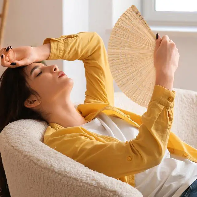 Alt view image 3 of 7 - Bamboo Folding Fan for Women, Vintage Chinese Handheld Foldable Fan, Small Portable Wood Cooling Accessory for Hot Flashes, Church, Wedding Party, Dance Performance, Festival Gift