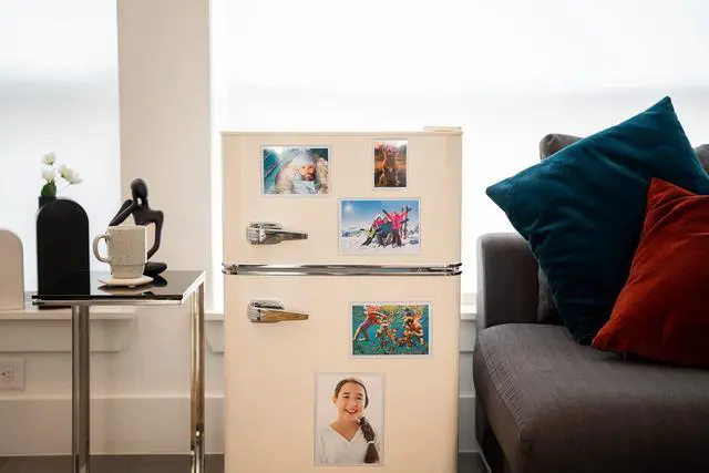Alt view image 6 of 6 - Magnetic Pocket Picture Frame, White, Holds 4 x 6 Inches Photos, 10, Made in the USA Pack (14610)
