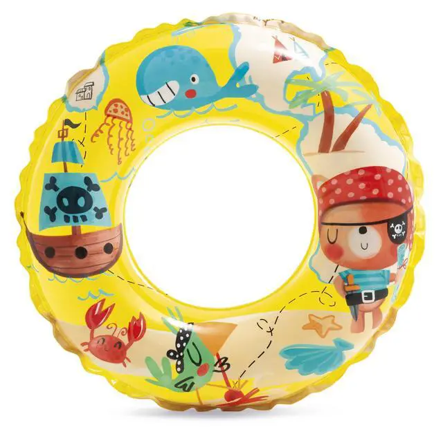 Alt view image 2 of 7 - 59242EP Transparent Rings Inflatable Pool Floats, Color May Vary