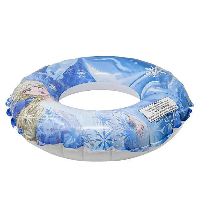 Alt view image 2 of 2 - 2 Themed Pool Party Toys Inflatable Swim Ring, for Summer Parties and Gift, Water Fun for All Disney Elsa Anna Olaf Fans