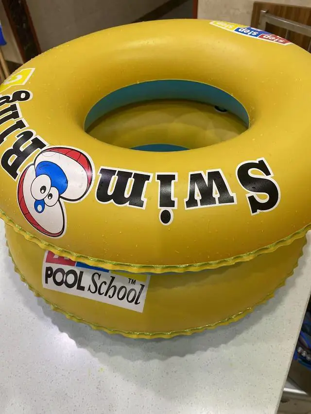 Alt view image 3 of 4 - Swim Ring (Yellow (Letter Style))