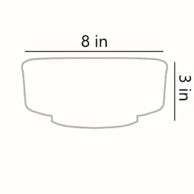 Alt view image 6 of 6 - 8 Inch Round Plastic Succulent Capri Bowl 8"x8"x3" in Faux Concrete Color with Copper Band | Decorative Plastic Indoor Flower & Succulent Planter Pot with Drain Plug Hole, Faux Concrete Finish