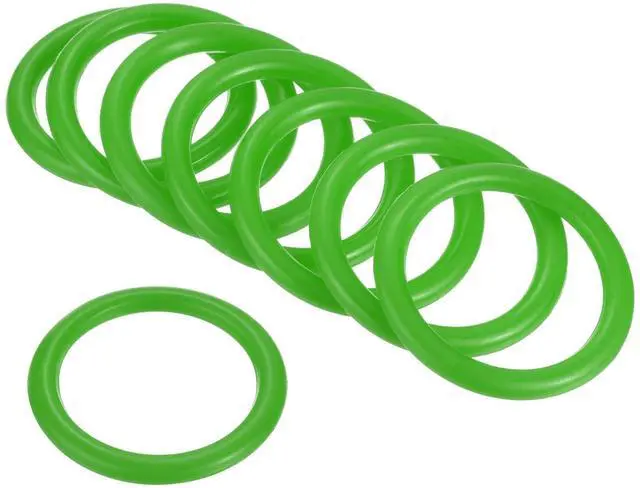 Alt view image 4 of 5 - 12 Pack Carnival Toss Rings - Plastic Round Throw Hoops, Apply to Parties/Interactive Games (1.57-Inch, Green)