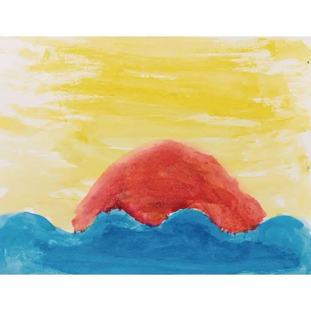 Alt view image 2 of 5 - Best Value Watercolor Set for Beginners - 4 Colors in Plastic Case with Brush