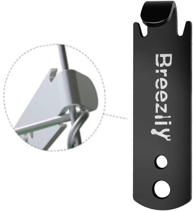 Alt view image 3 of 7 - Fence Wire Twister for T Post Clips, Barb Wire Fence Tools,Time Saver Barb Galvanized Twisted Wire Fence Tools Easy to Use Strong Enough to Twist Any Fencing Wire (2 Pack)