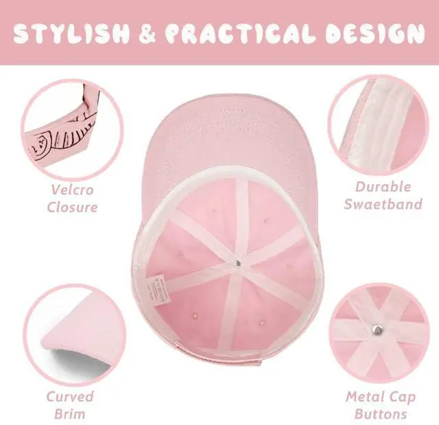 Alt view image 4 of 5 - 2 Pack Toddler Baby Baseball Hat Infant Boy Girl Cap Sun for Kids Dino 0-6T