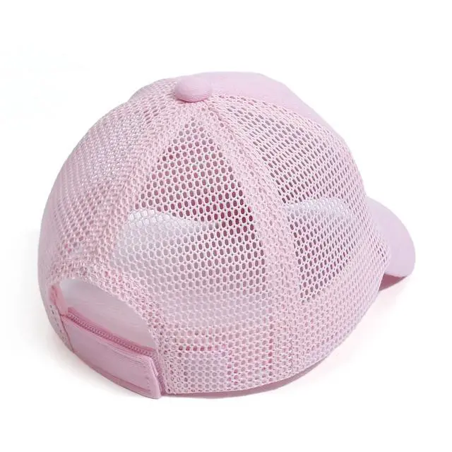 Alt view image 2 of 6 - Mesh Baby Baseball Cap with Mesh Toddler Infant Summer Sun Hat for Kids