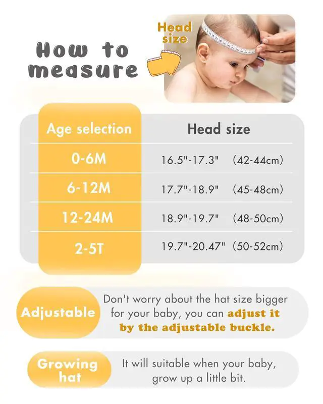 Alt view image 7 of 7 - Baby Sun Hat for Boy Girl Toddler Summer Bucket Hat Kids Sun Protection Beach Hat Cotton Baby Hats