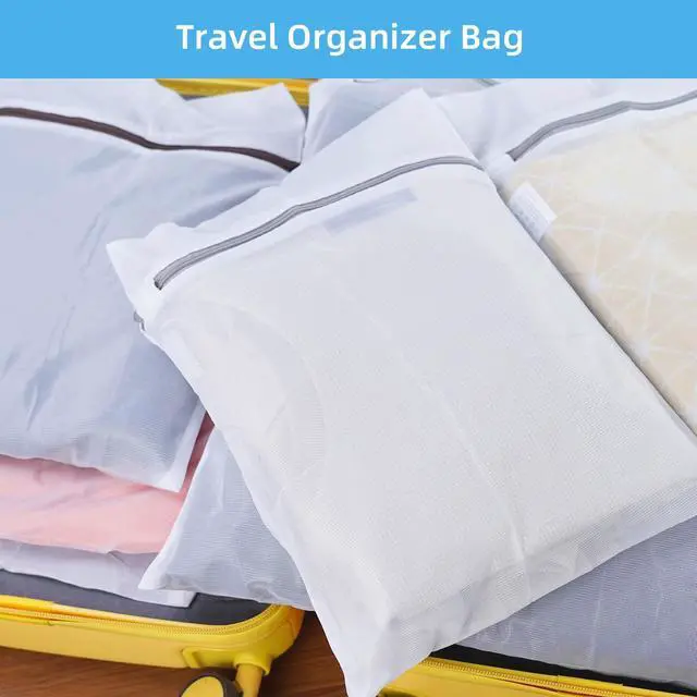 Alt view image 6 of 7 - Mesh Laundry Bags for Delicates Durable Protective Wash Bags