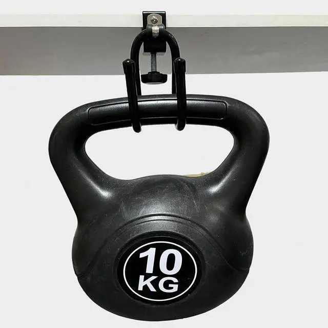 Alt view image 3 of 7 - 2/PK Portable Desk Mount Hanger, Strong Table Hanger Hooks for Backpack, Hard hat, Cords,Bags,Mug,Towels, Shoes, Toys, Umbrella, Cap,Headphone,Purse,Handbag,etc for Table Desk, Under Counter