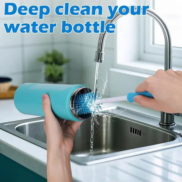 Alt view image 2 of 7 - Water Bottle Cleaning Brush Kit, Brush and Straw Cleaner for Owala, 5 PCS
