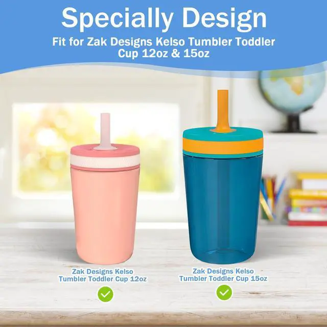 Alt view image 2 of 7 - 3 PCS Water Bottle Cleaner Brush Set for Zak 12 oz/15 oz,Multifunctional Bottle Brush and Long Straw Cleaner Brush,Cleaning Kit for Zak Tumbler Cup Accessories