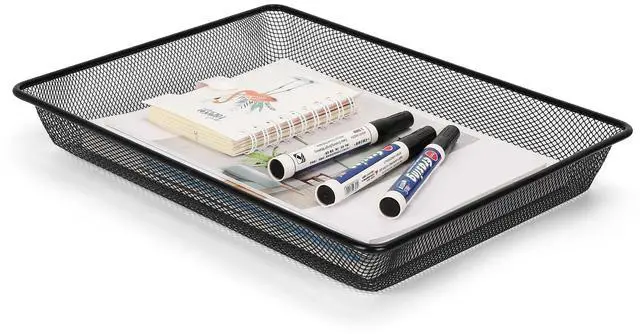 Main image of Desk Metal Mesh Basket, Paper Letter Trays Organizer for Office Home