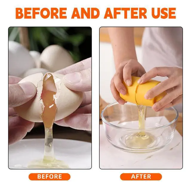 Alt view image 3 of 6 - 3 PCS Egg Shell Opener Egg Separator for Raw Eggs,Hard Boiled Egg Peeler Egg Cube Egg Separator,Quickly Cutting Off Cooked Eggs,Stainless Steel Eggshell Breaker Egg Shell Cutter Kitchen Gadgets