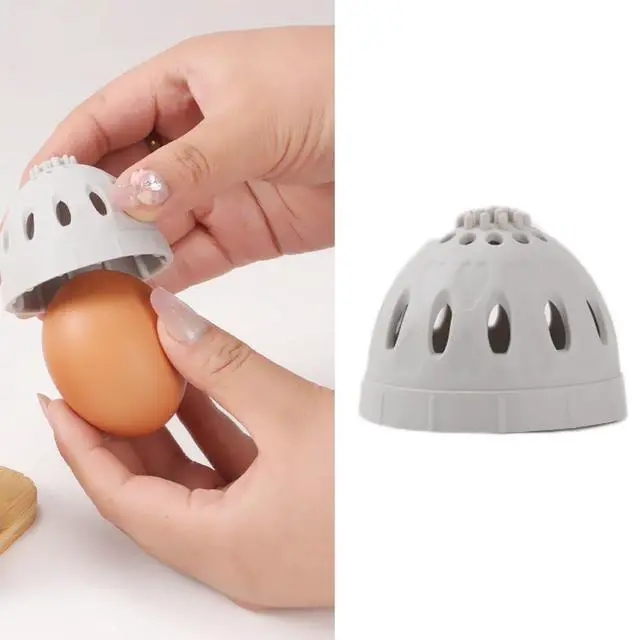 Alt view image 4 of 6 - 2 Pack Egg Washer Egg Brush Rotating Scrabber Chicken Coop Remover Cleaning Tool Silicone Egg Cleaner for Farm Fresh Eggs Backyard Chickens Duck Egg Washing Eggs Potatoes