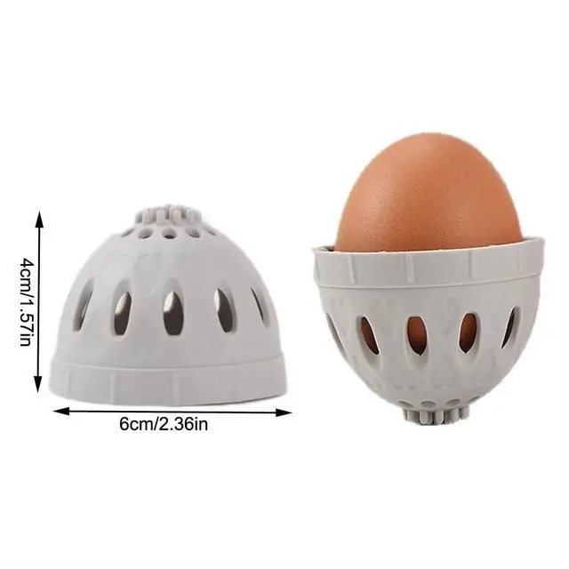 Alt view image 2 of 6 - 2 Pack Egg Washer Egg Brush Rotating Scrabber Chicken Coop Remover Cleaning Tool Silicone Egg Cleaner for Farm Fresh Eggs Backyard Chickens Duck Egg Washing Eggs Potatoes