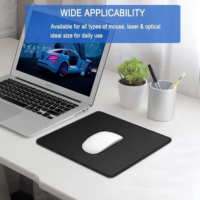 Alt view image 2 of 7 - Mouse Pad, Upgraded 30% Larger Mouse pad with Durable Stitched Edges, Waterproof Mousepad, Nonslip Natural Rubber Base Mouse pad for Gaming Computer, Laptop, Office, Home, 11.8 x 9.8 x 0.12 in