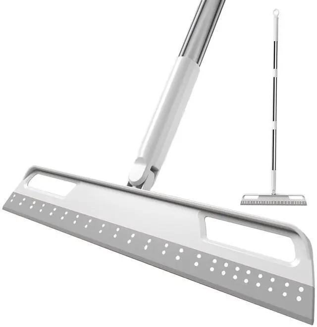 Main image of Multifunction Magic Broom, Extended Indoor Detachable,3-in-1 Sweeper Removing Dust Liquid Hair, Adjustable Floor Squeegee,Magic Broom as seen on tvGray