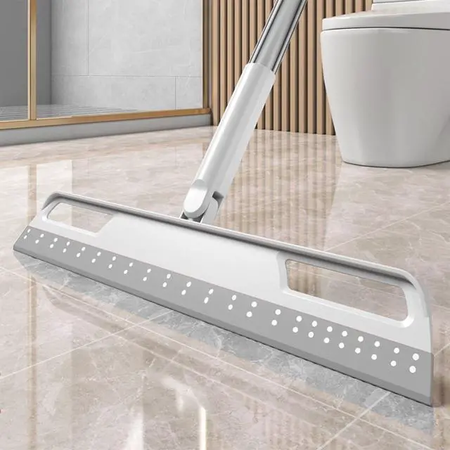 Alt view image 6 of 6 - Multifunction Magic Broom, Extended Indoor Detachable,3-in-1 Sweeper Removing Dust Liquid Hair, Adjustable Floor Squeegee,Magic Broom as seen on tvGray