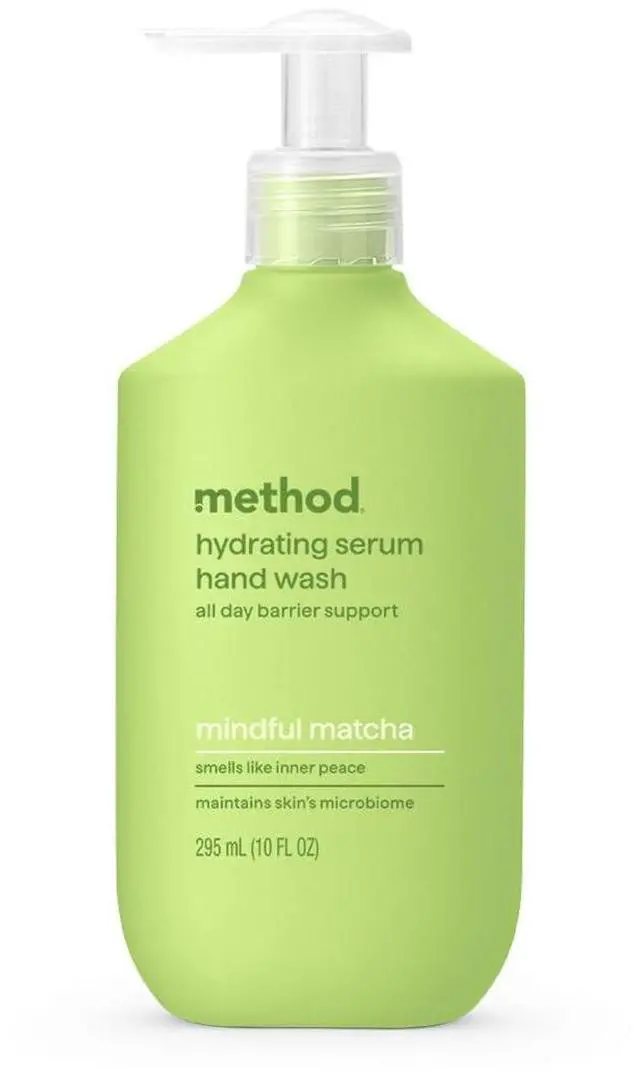 Main image of Hydrating Serum Hand Wash, Mindful Matcha - Gentle, Dermatologist Tested on Sensitive Skin, with Notes of Matcha, Yuzu & Jasmine, 10 fl oz
