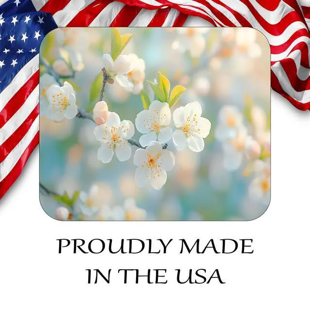 Alt view image 5 of 5 - Spring Season Mouse Pad Mat Mousepad for Desk Computer Laptop PC Gaming Home or Office Gift (Bloom MP86)