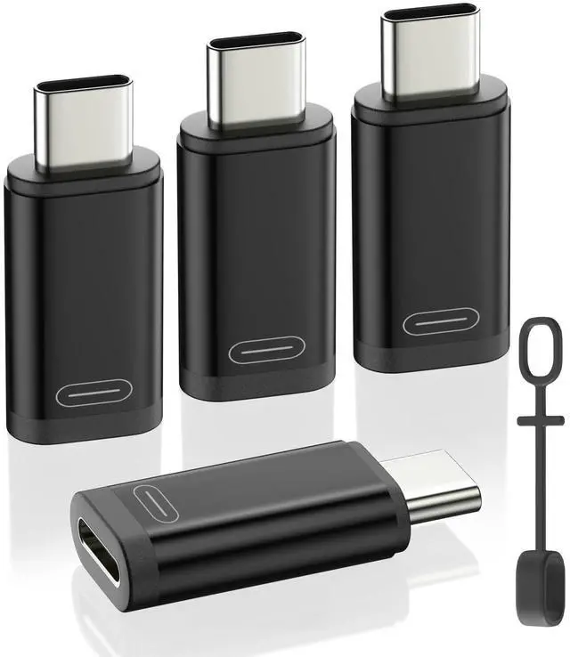 Main image of Lightning to USB-C Adapter for iPhone 17 16 15, Charge Only, 4 PCS