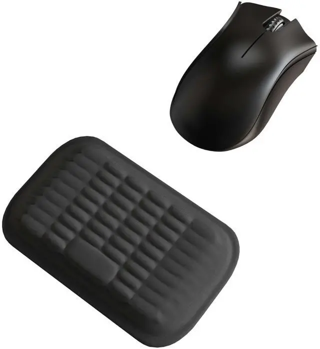 Main image of Ergonomic Mouse Wrist Rest, Premium Memory Foam Mouse Wrist Pad Support Relieve Wrist Pain for Long Hours of Work, Gaming (Classic Black