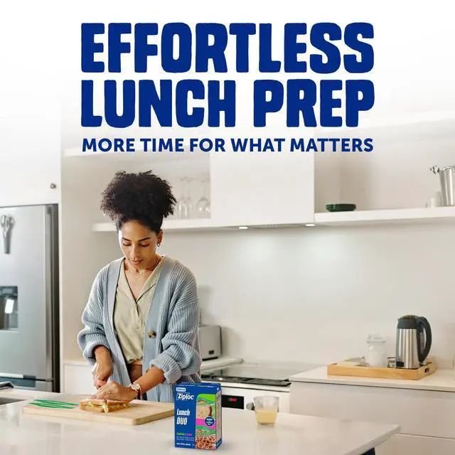 Alt view image 5 of 7 - Lunch Duo Variety Pack, Easy Open and Close, Plastic Food Storage Bags, 200 count