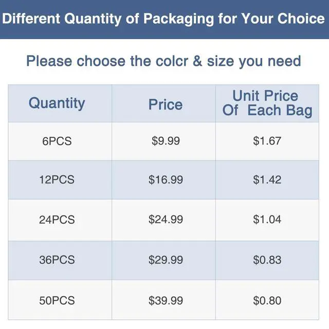 Alt view image 2 of 6 - 6Pcs Drawstring Bags sack Nylon Bag ditty bag for Gym Traveling, Hiking, Yoga, Shopping